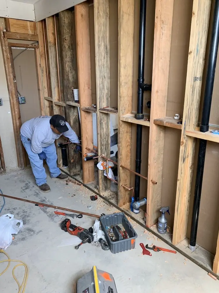 Commercial rough-in plumbing for Water Heater Replacement in Schellenger Landing